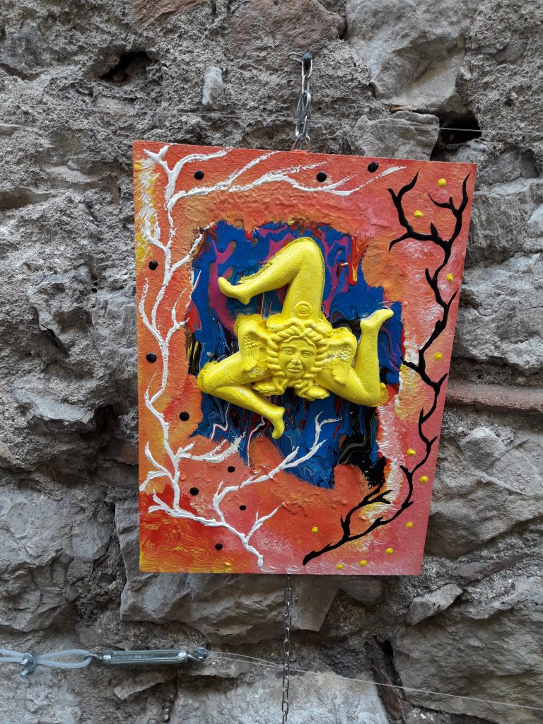 Trinacria su quadro