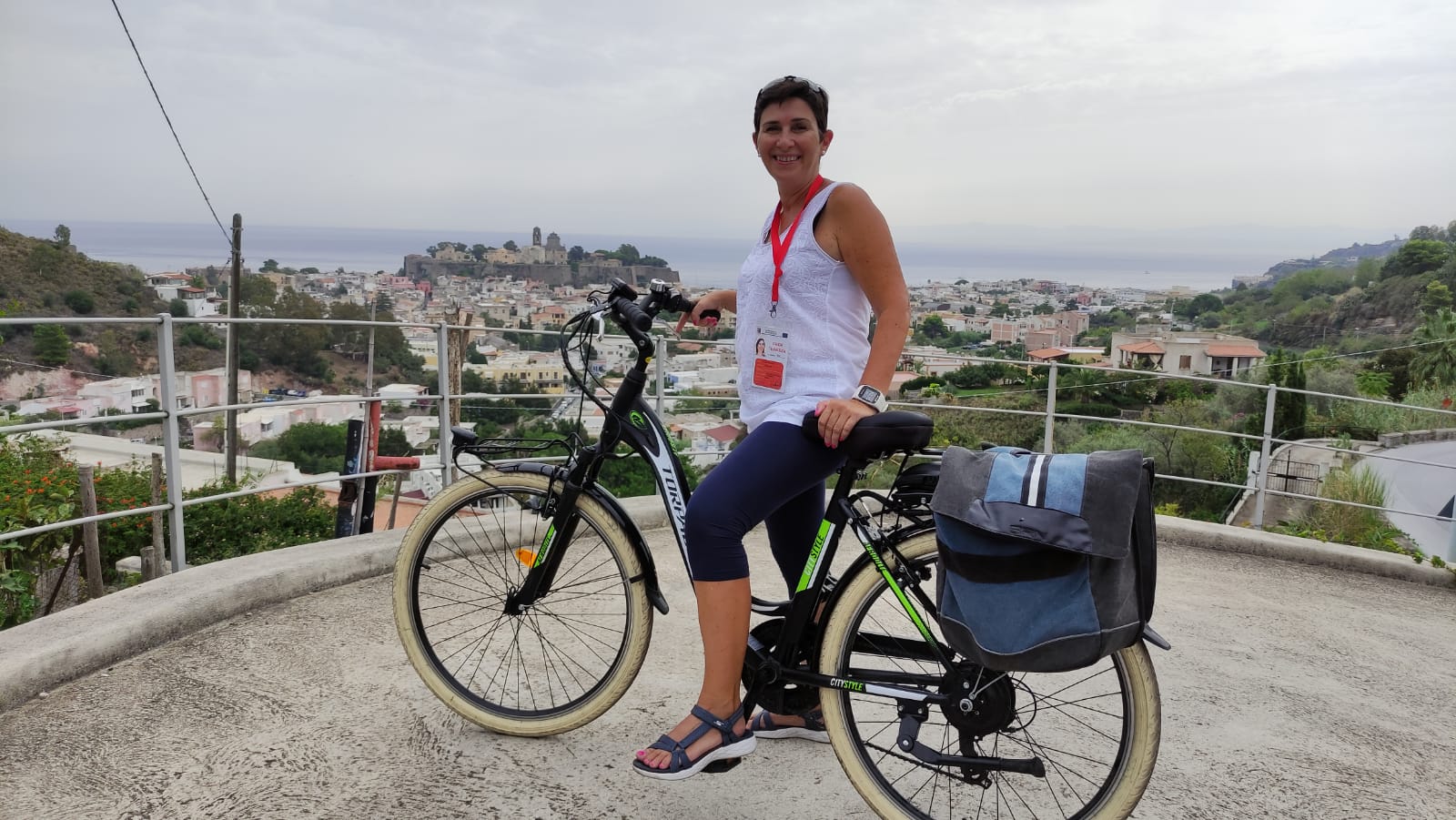 Tour guidato di Lipari in e-bike
